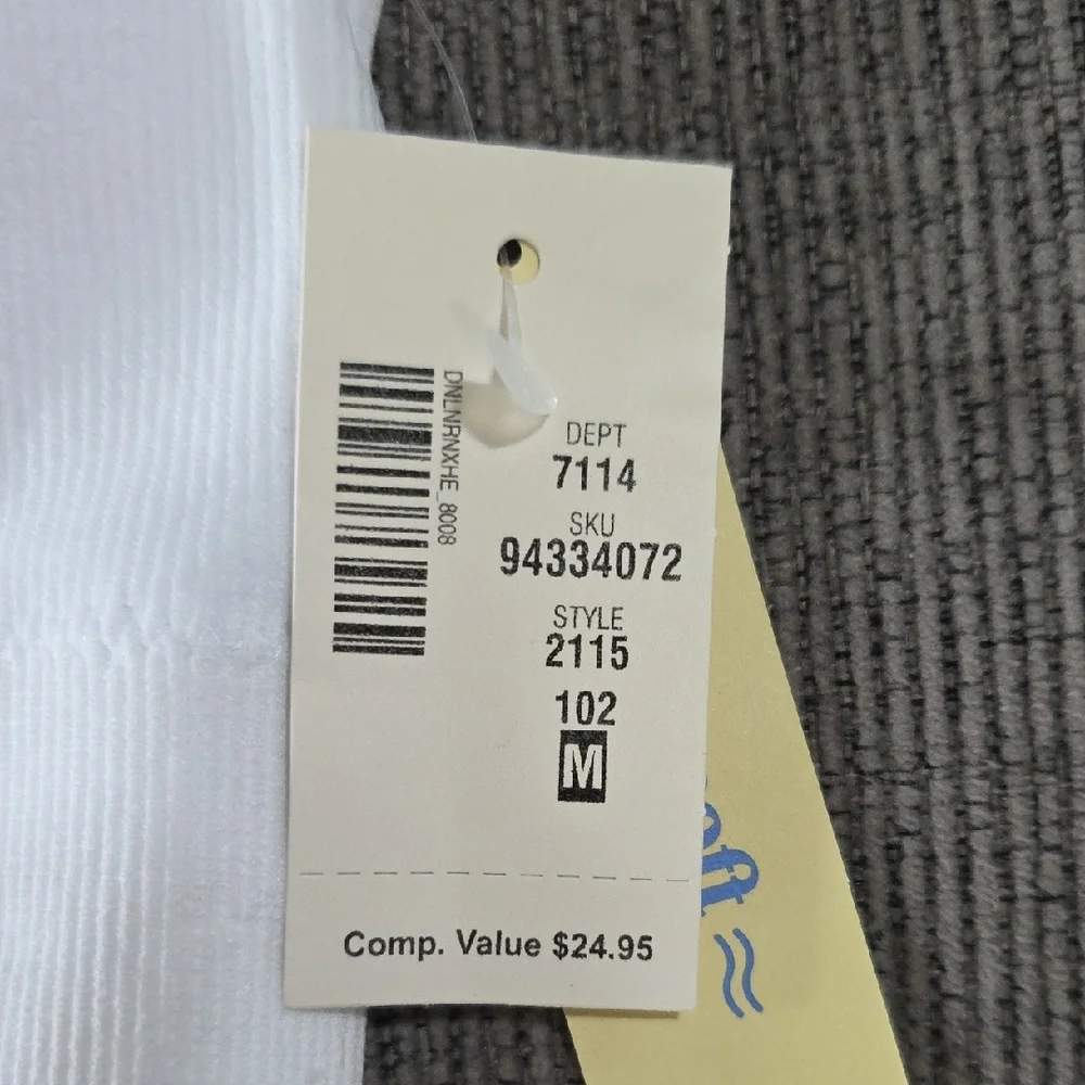 Aeropostale White Bralette With Spaghetti Straps, Seamless, Size Med, NWT - Picture 4 of 15